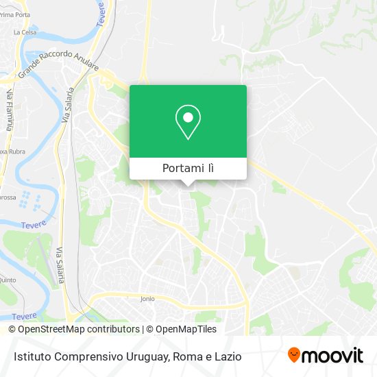 Mappa Istituto Comprensivo Uruguay