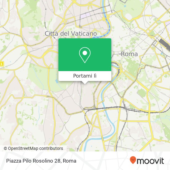 Mappa Piazza Pilo Rosolino 28