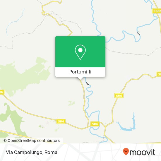 Mappa Via Campolungo