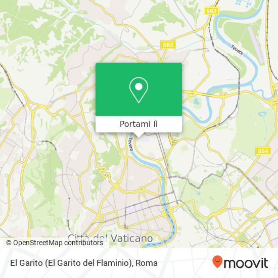 Mappa El Garito (El Garito del Flaminio)