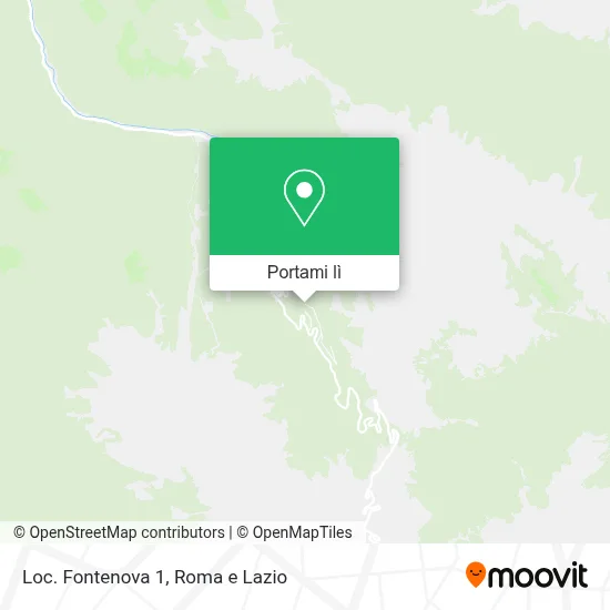 Mappa Loc. Fontenova 1