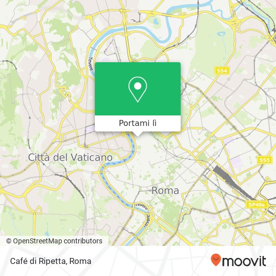 Mappa Café di Ripetta