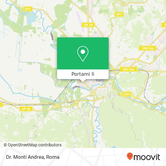 Mappa Dr. Monti Andrea