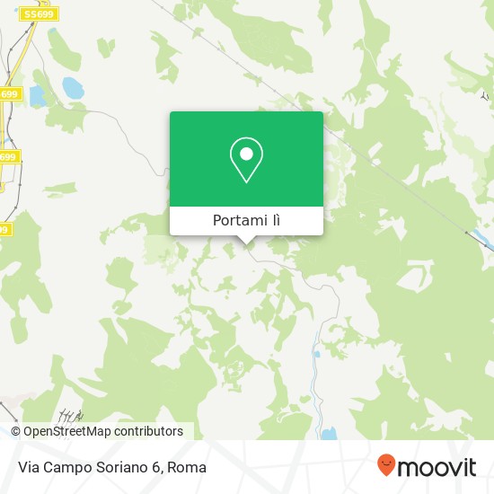 Mappa Via Campo Soriano 6