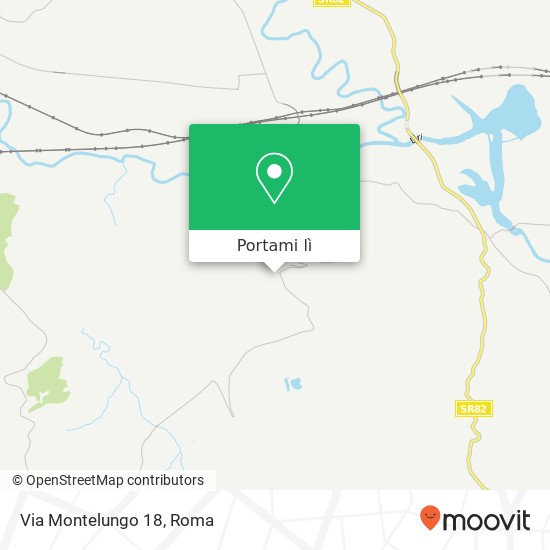 Mappa Via Montelungo 18