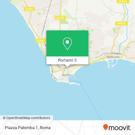 Mappa Piazza Palomba 1