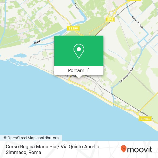 Mappa Corso Regina Maria Pia / Via Quinto Aurelio Simmaco
