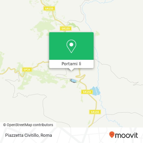 Mappa Piazzetta Civitillo