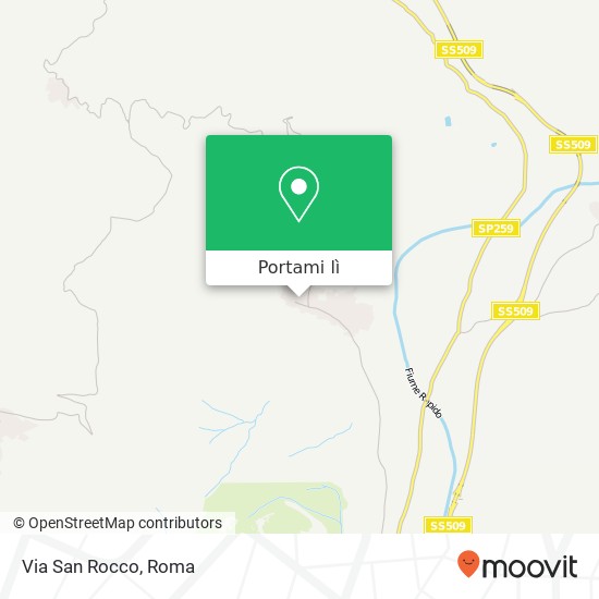 Mappa Via San Rocco