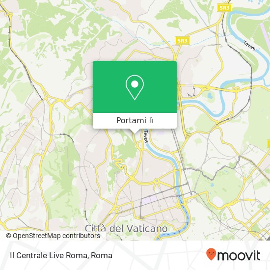 Mappa Il Centrale Live Roma
