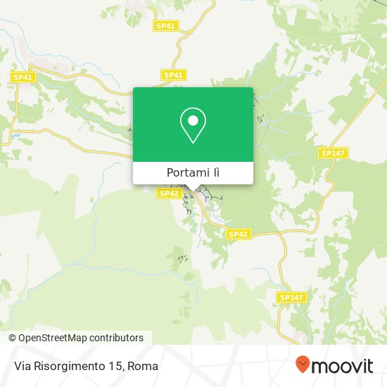 Mappa Via Risorgimento 15