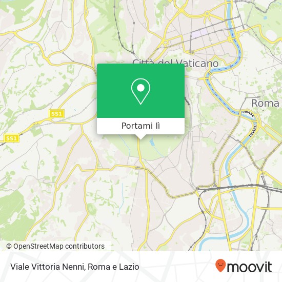 Mappa Viale Vittoria Nenni