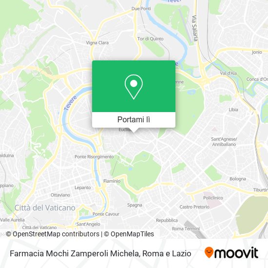 Mappa Farmacia Mochi Zamperoli Michela