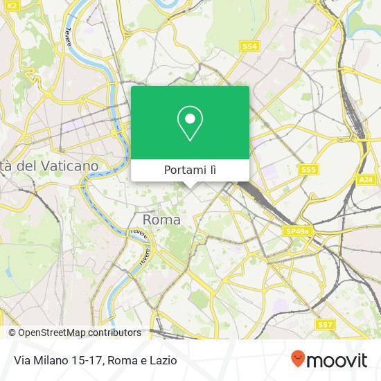 Mappa Via Milano 15-17