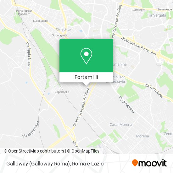 Mappa Galloway (Galloway Roma)