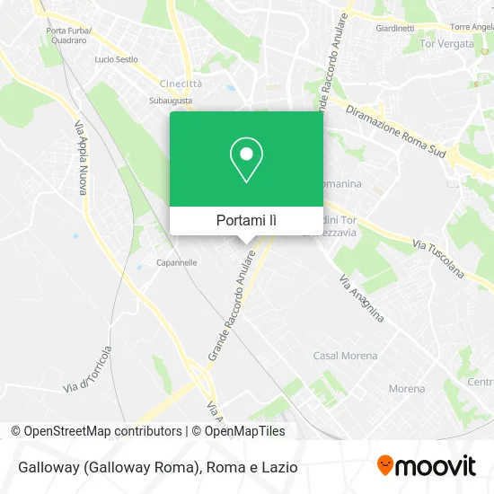 Mappa Galloway (Galloway Roma)