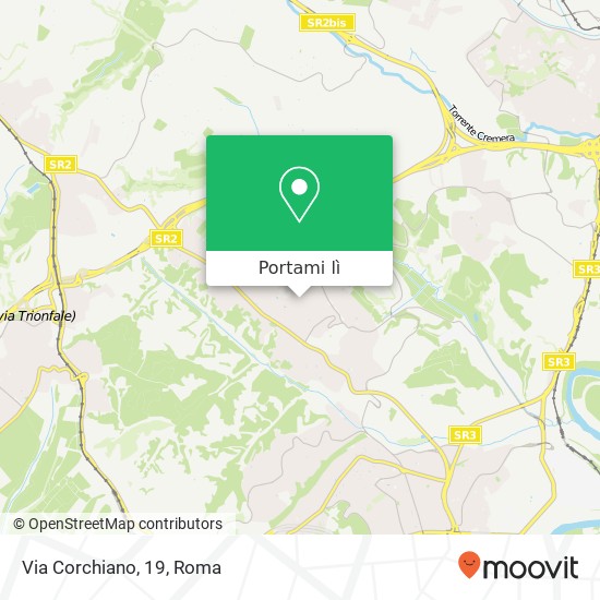 Mappa Via Corchiano, 19