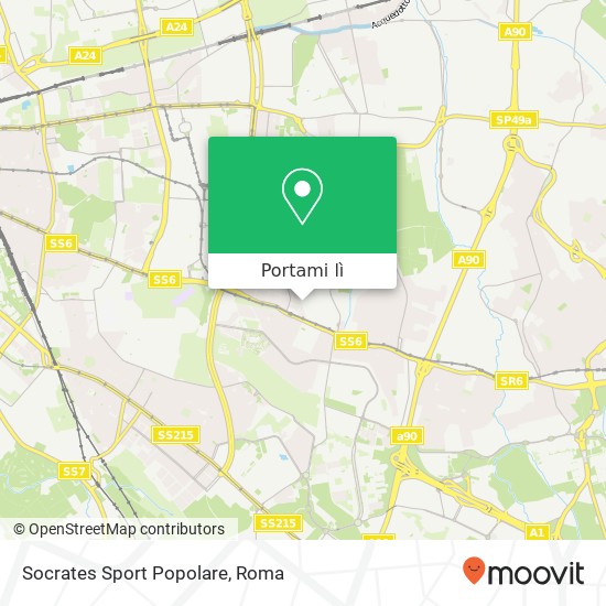 Mappa Socrates Sport Popolare