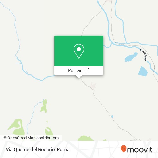Mappa Via Querce del Rosario