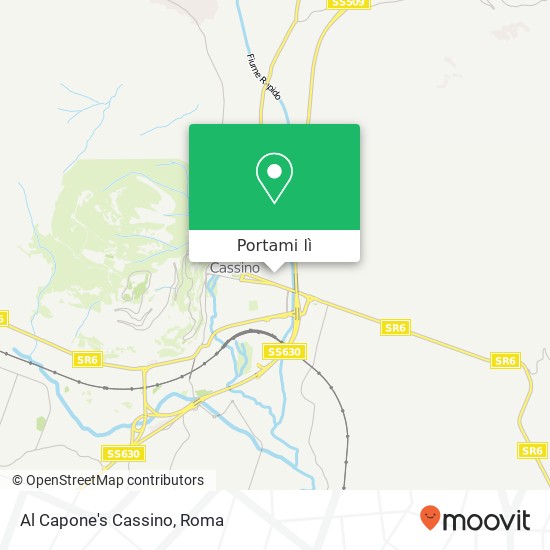 Mappa Al Capone's Cassino