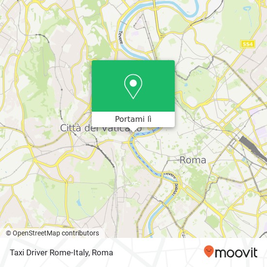 Mappa Taxi Driver Rome-Italy