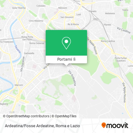Mappa Ardeatina/Fosse Ardeatine