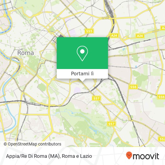 Mappa Appia/Re Di Roma (MA)