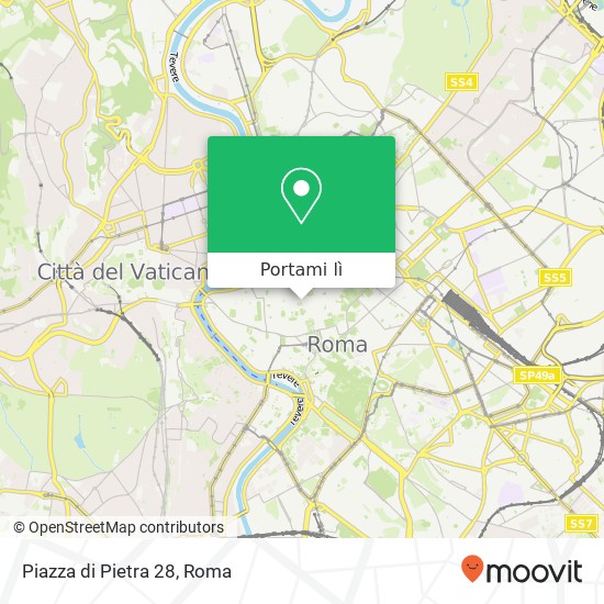 Mappa Piazza di Pietra 28
