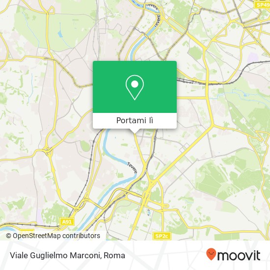 Mappa Viale Guglielmo Marconi