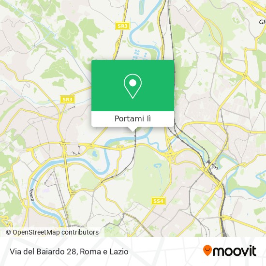 Mappa Via del Baiardo  28