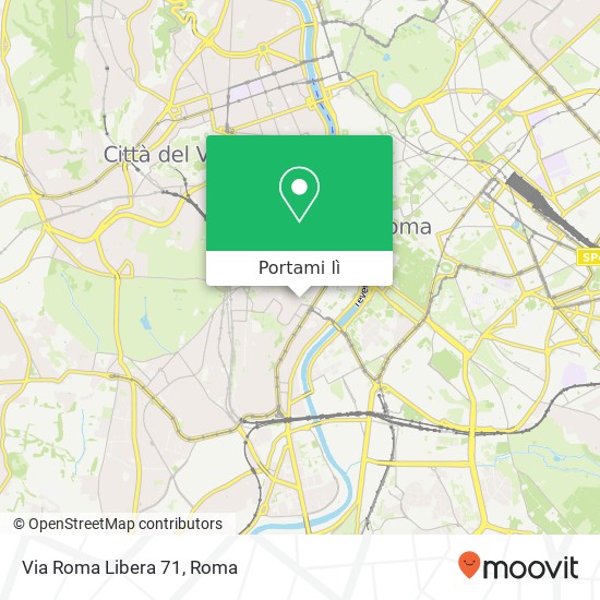 Mappa Via Roma Libera  71