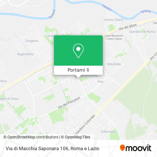 Mappa Via di Macchia Saponara  106