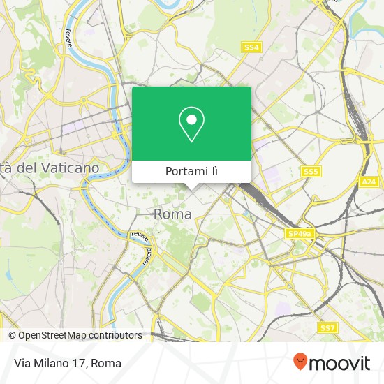 Mappa Via Milano  17