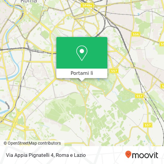 Mappa Via Appia Pignatelli  4