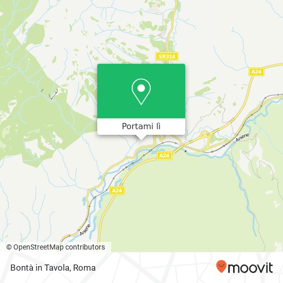 Mappa Bontà in Tavola