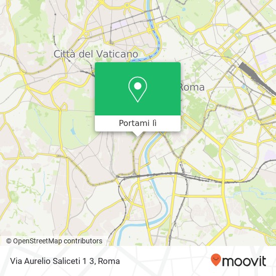 Mappa Via Aurelio Saliceti 1 3