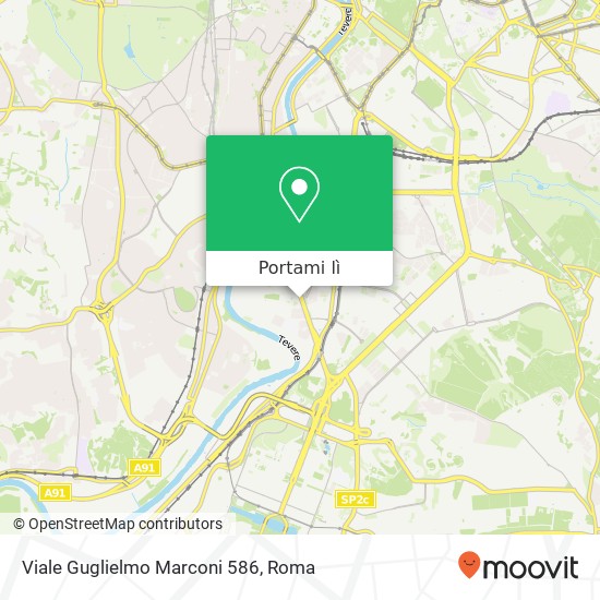 Mappa Viale Guglielmo Marconi  586