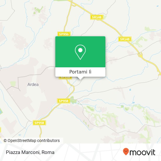 Mappa Piazza Marconi