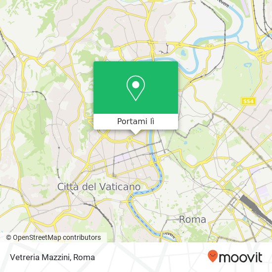 Mappa Vetreria Mazzini