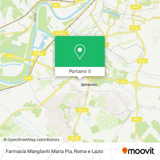 Mappa Farmacia Manglaviti Maria Pia