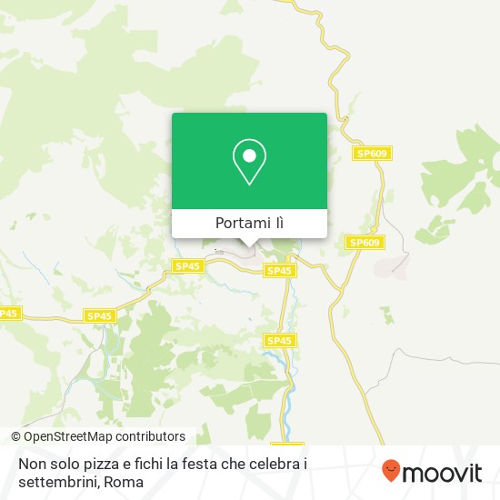 Mappa Non solo pizza e fichi  la festa che celebra i settembrini