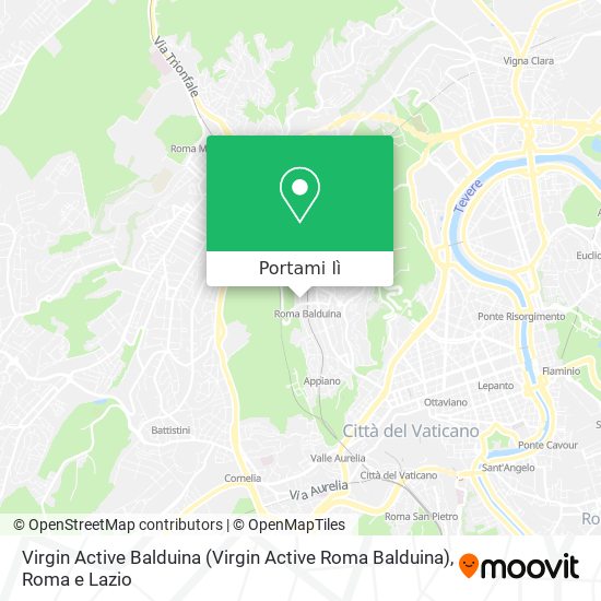 Mappa Virgin Active Balduina