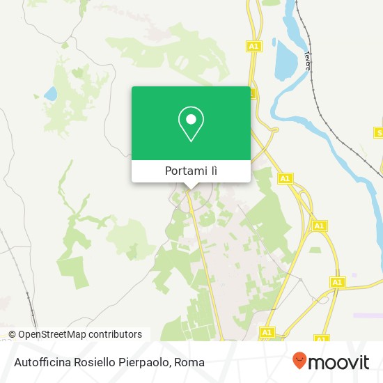 Mappa Autofficina Rosiello Pierpaolo