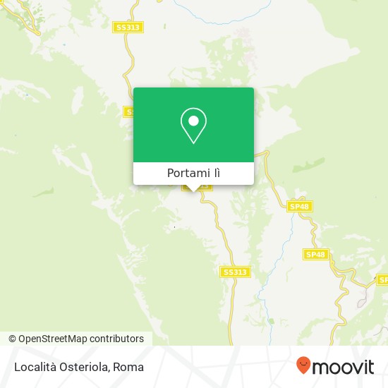 Mappa Località Osteriola