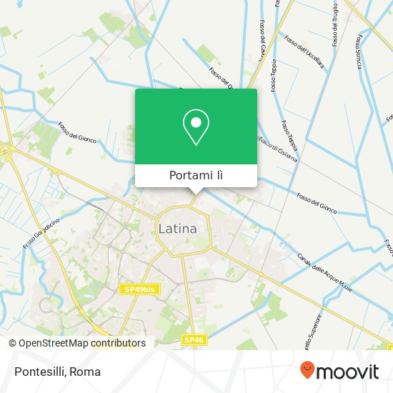 Mappa Pontesilli