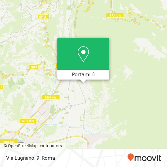 Mappa Via Lugnano, 9