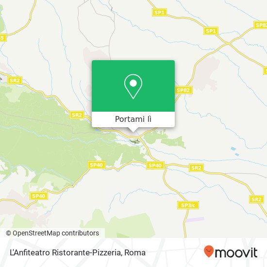 Mappa L'Anfiteatro Ristorante-Pizzeria