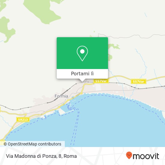 Mappa Via Madonna di Ponza, 8