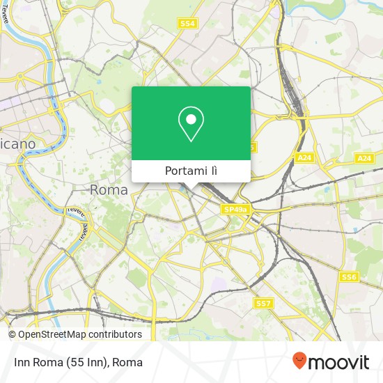 Mappa Inn Roma (55 Inn)