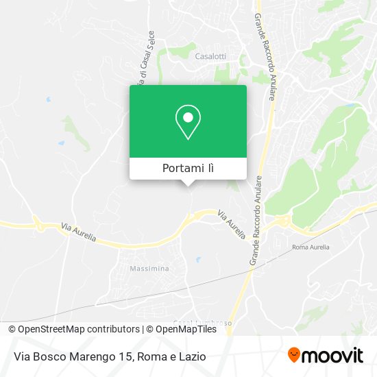 Mappa Via Bosco Marengo  15